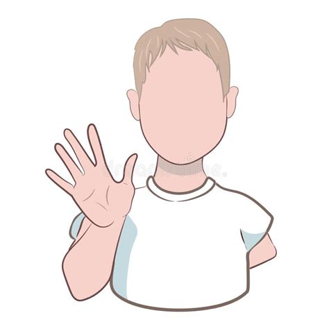 Cartoon Man Waving Goodbye Stock Illustrations – 363 Cartoon Man Waving ...