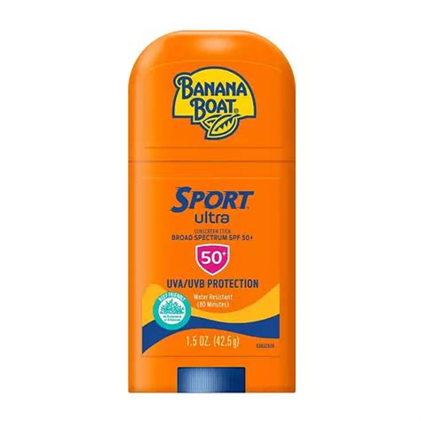 Banana Boat Ultra Sport Sunscreen Stick SPF 50+ (Ingredients