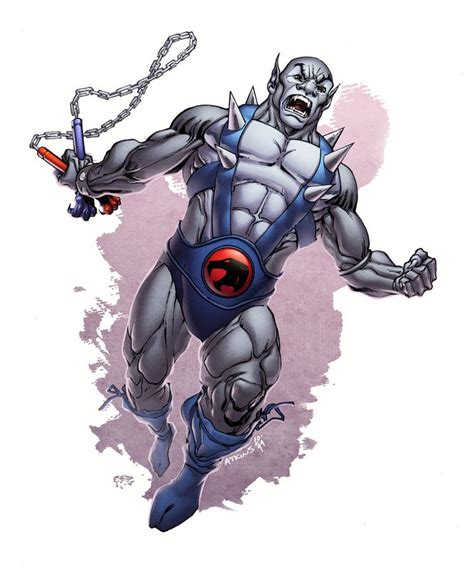 Panthro: | Thundercats, 80s cartoons, Cartoon