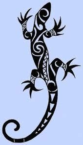 Tribal Lizard Tattoo | The Free Images