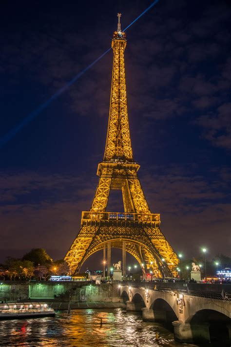 Eiffel Tower, Paris | Paris tour eiffel, Eiffel tower at night, Tour eiffel