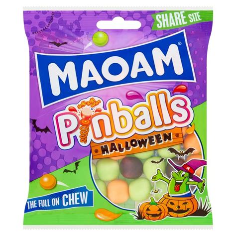 Maoam Pinballs Halloween Sweets Sharing Bag | Ocado