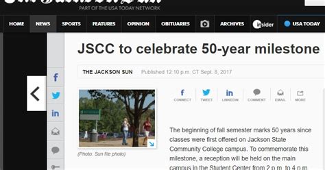 College History Garden: Jackson State Community College Celebrates 50th Anniversary