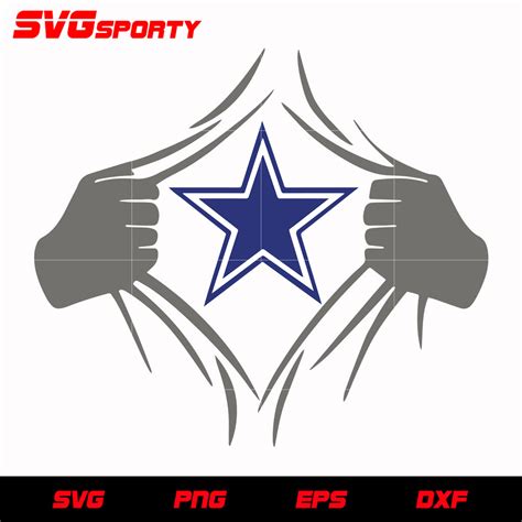 Dallas Cowboys Star svg, nfl svg, eps, dxf, png, digital file – SVG Sporty