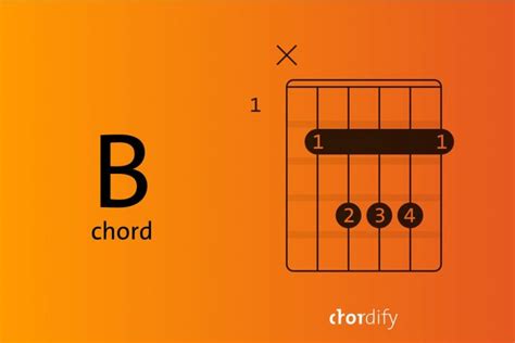 How to play a B chord explained in three simple steps - Chordify