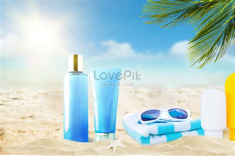 Summer sunscreen creative image_picture free download 401736990_lovepik.com