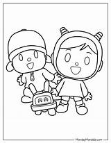 24 Pocoyo Coloring Pages Free PDF Printables sketch template