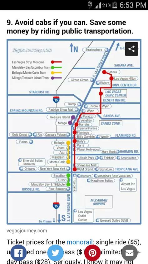 Las Vegas Monorail Tickets Cheap | IQS Executive