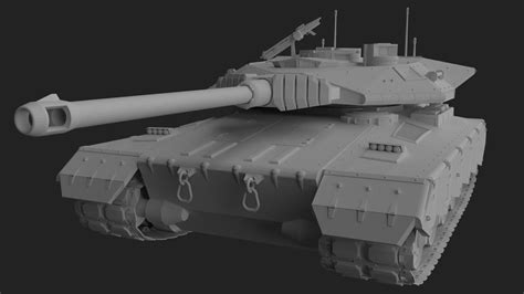 Sci fi tank 3D Model $15 - .blend - Free3D