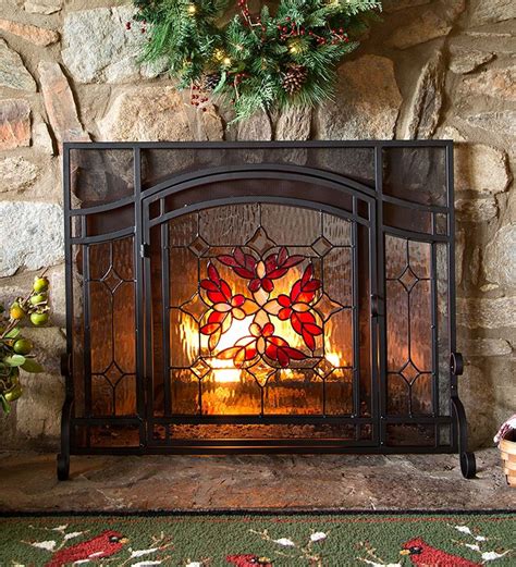 10 Best Decorative Fireplace Screens 2016 - Best Mesh, Metal, and Glass ...