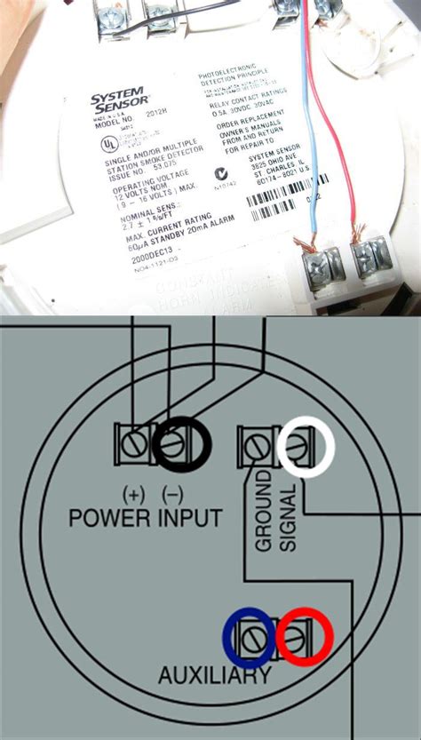 electrical - Need help with correct wiring when replacing a hardwired smoke detector - Home ...