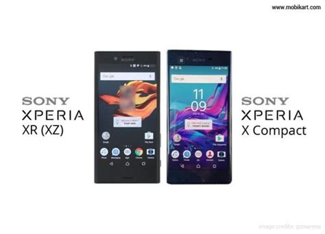 Sony Xperia XR (XZ) & Sony Xperia X Compact Specifications