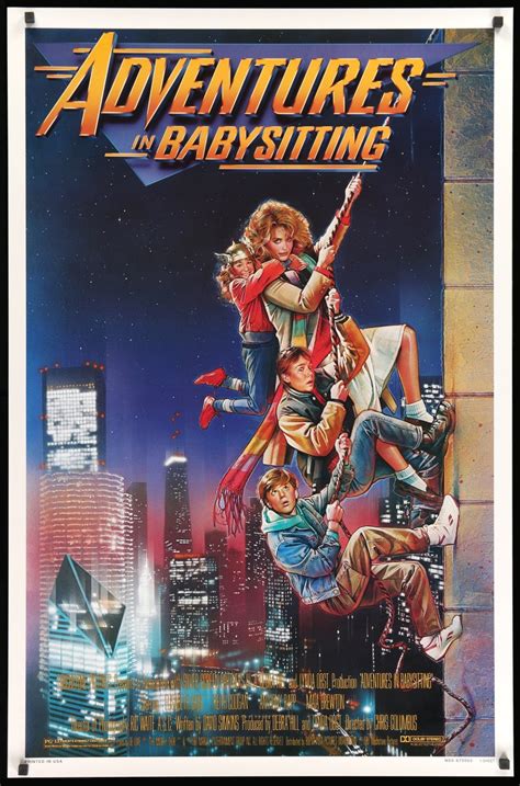 Adventures in Babysitting (1987) Original One-Sheet Movie Poster - Original Film Art - Vintage ...