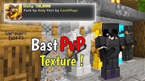 Best PvP Texture Pack For Minecraft PE || Doly Texture Pack MCPE - YouTube