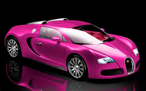 Not Pretty: British TV Star Painting Bugatti Veyron Pink