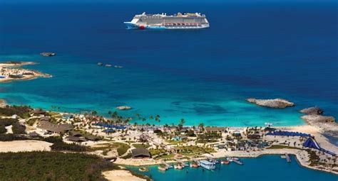 Great Stirrup Cay (Bahamas NCL private island) cruise port schedule | CruiseMapper