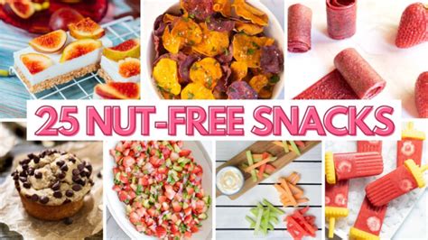 Nut Free Snacks - 25 Delicious No-Nut Recipes To Try