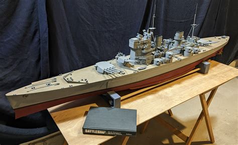 1 144 King George V Class Battleship 3D model 3D printable | CGTrader