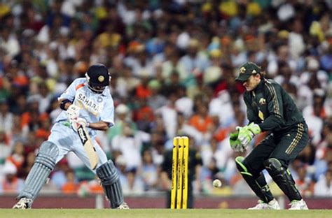 Gautam Gambhir cuts on his way to a century | ESPNcricinfo.com