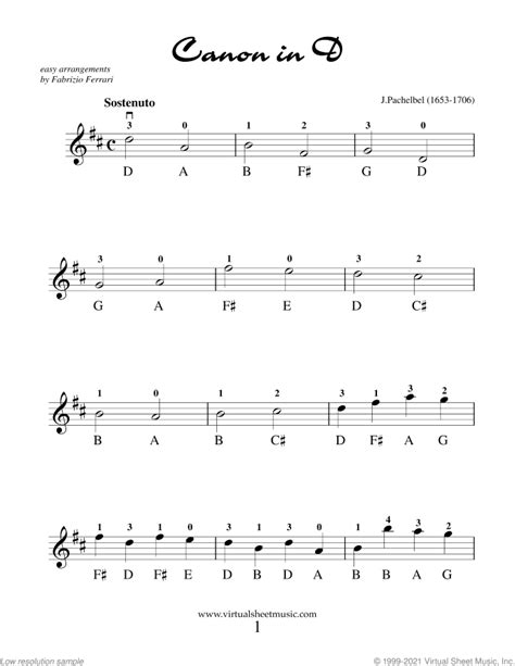 Violin Sheet Music For Beginners With Letters