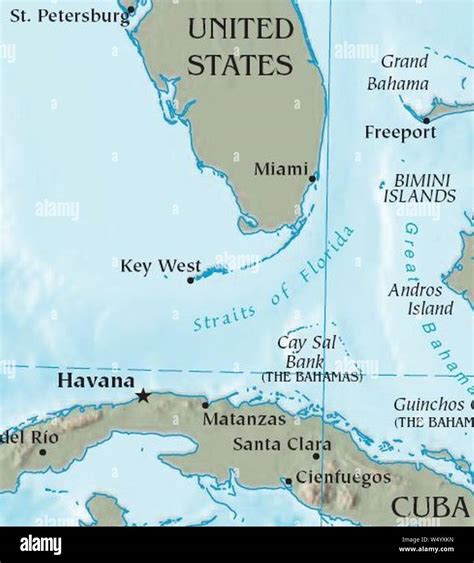 Map Of Cuba And Florida – Verjaardag Vrouw 2020