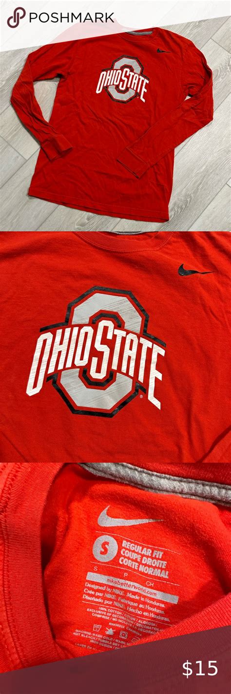 Nike Ohio State long sleeve tee in 2023 | Nike ohio state, Long sleeve ...