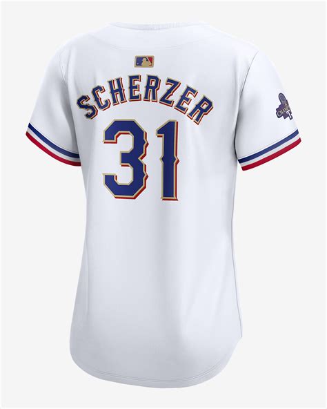 Jersey Nike Dri-FIT ADV de la MLB Limited para mujer Max Scherzer Texas ...