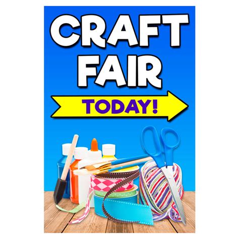 Craft Fair Today Economy A-Frame Sign