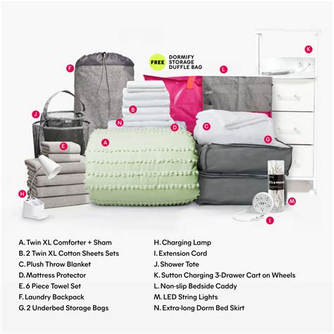 Deluxe 26-Piece Dorm Bundle | Dorm Essentials - Dormify
