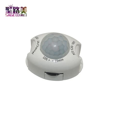 PIR Motion Sensor Light Switch DC5V DC12V Movement Detector Activated ...