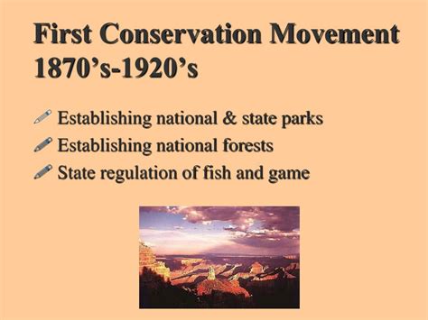 PPT - Historical Development of Conservation Movements PowerPoint Presentation - ID:3134389