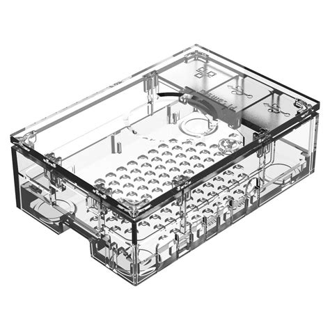 Caja Raspberry pi 4 transparente