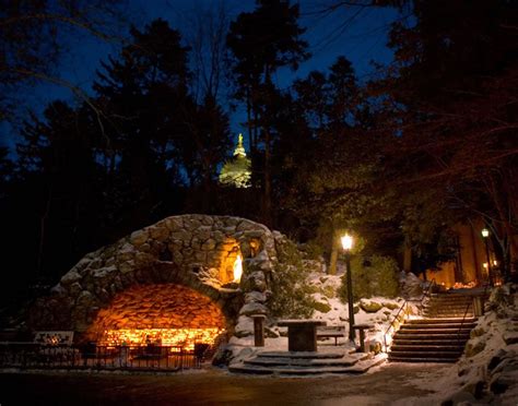 The Grotto at the University of Notre Dame, South Bend, Indiana - News ...