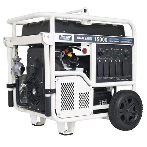 Pulsar PG15KVTWB 12000W/15000W Dual Fuel Electric Start Portable Gener – FactoryPure