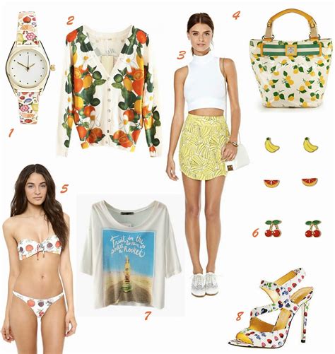 www.myneverendingdaydream.blogspot.ca Fruit Inspired Fashion for Spring | Spring outfits ...