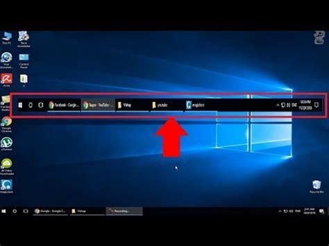 How to use small taskbar buttons in windows 10 - YouTube