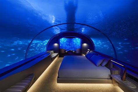 Now guests can sleep underwater in newly opened underwater hotel in ...