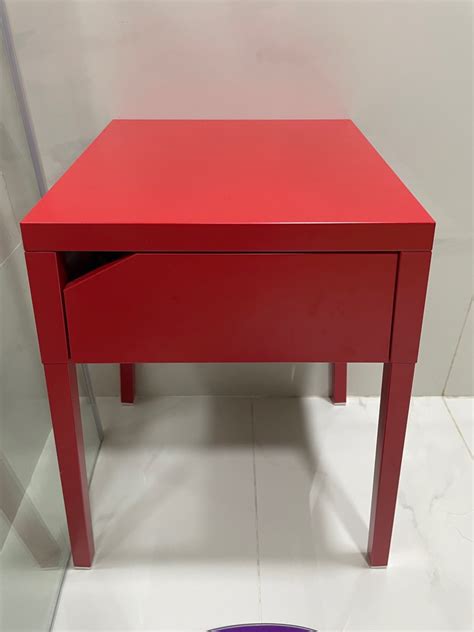 Ikea Steel Side Table, Furniture & Home Living, Furniture, Tables ...