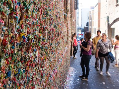 Seattle Authorities Remove Tons Of Gum From The Infamous Gum