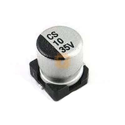 CA0185 - 10uf 35V Electrolytic Capacitor Aluminium SMD (5x5.4mm)