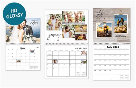 Personalised Calendars | 2024 Photo Calendar | Snapfish AU