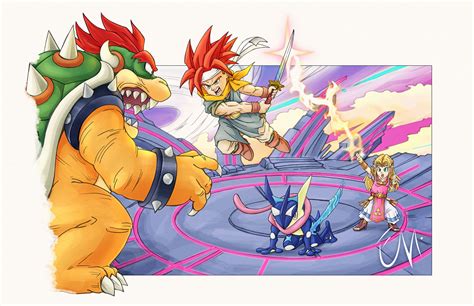 Crono Triggers the Battle / Chrono Trigger x Smash by ciberman001 on DeviantArt