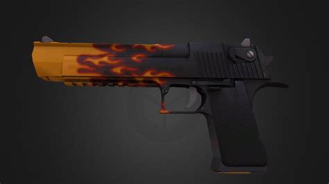 desert eagle blaze - A 3D model collection by alahuagbar (@alahuagbar ...