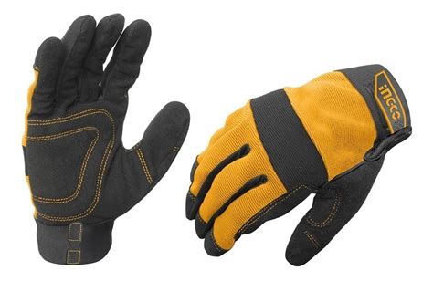 Ff Guantes Mecánico De Trabajo Micro Fibra Ingco Hgmg01-xl - U$S 11,33 en Mercado Libre