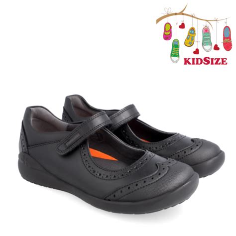 Biomecanics 191110 Girls Leather Shoes Black – Kidsize Shoe Shop