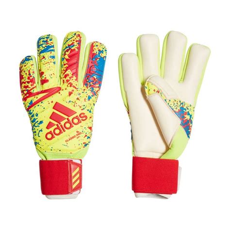 adidas Adult Classic Pro Soccer Goalkeeper Gloves | Gloves, Yellow ...