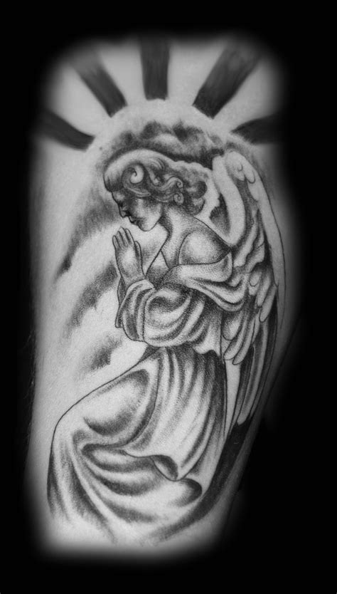 INK TATTOO: Praying angel