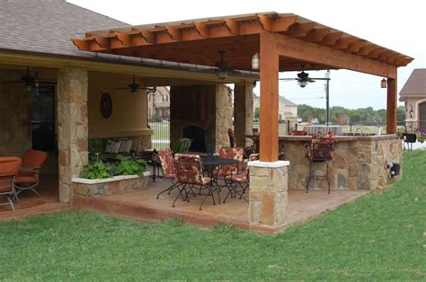 Outdoor Kitchen, Weatherproof Pergola - Austin Outdoor Living | Outdoor ...