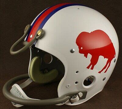 BUFFALO BILLS 1965-1973 NFL Authentic THROWBACK Football Helmet | eBay