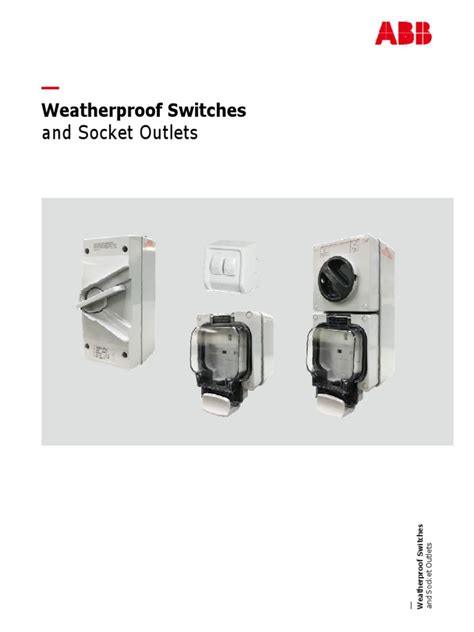 Abb Switch Disconnectors 1 | PDF | Insulator (Electricity) | Ac Power Plugs And Sockets